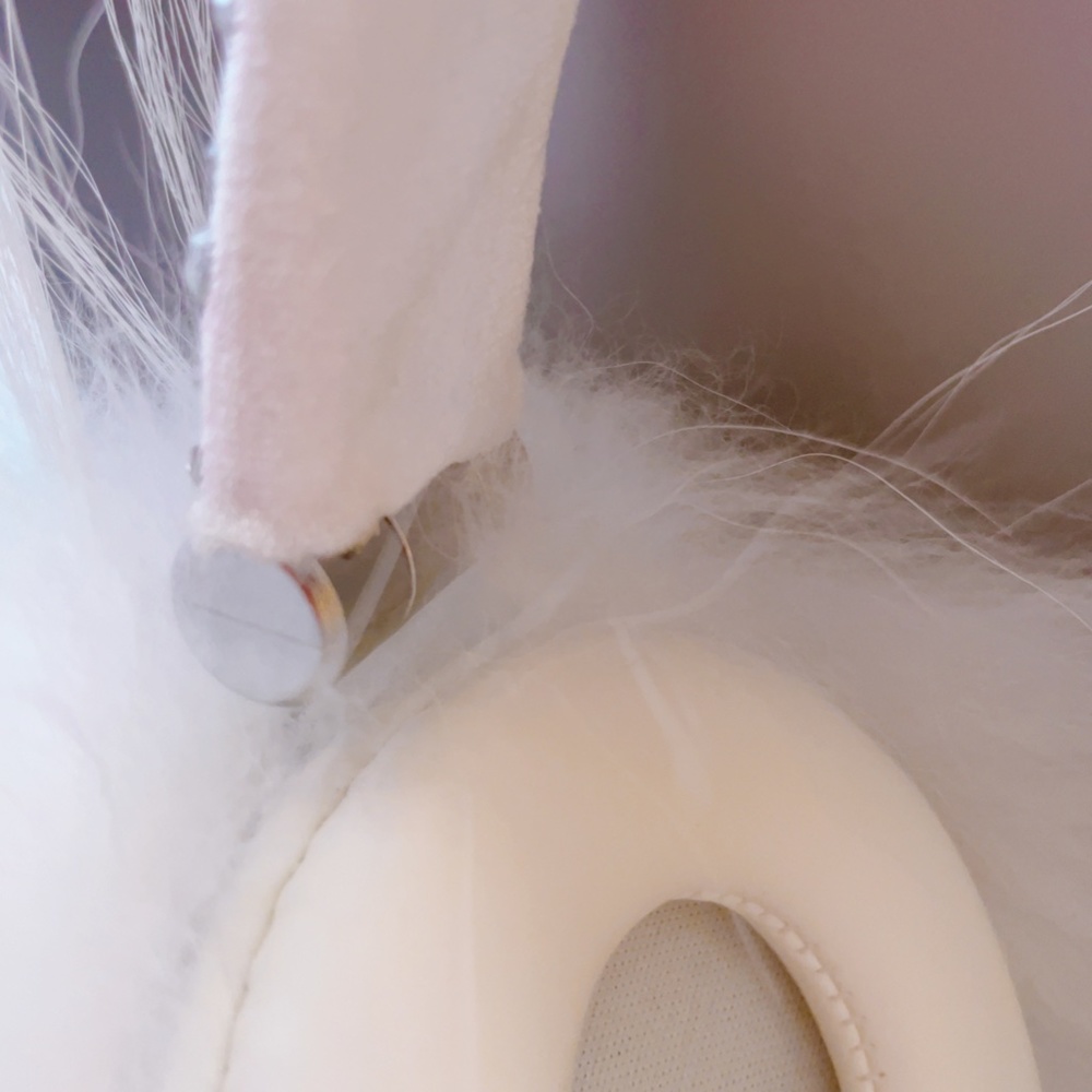 Monnalisa Limited Edition Adjustable Girl's Headphones Natural Fox 6 to14 - Picture 10 of 12